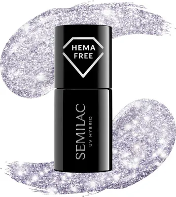 Produktbild von Semilac 461 Hollywood Silver, 7 ml