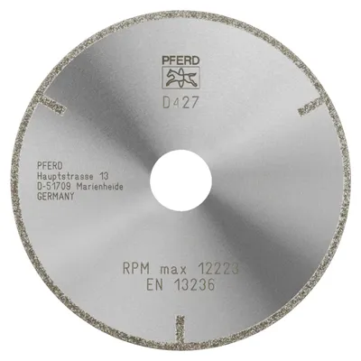 Produktbild von PFERD Diamond cut-off wheels shape 1A1R GAG, Stahl