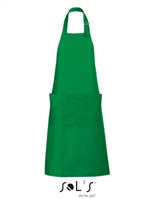 Produktbild von SOLs 88010 | Long Apron Gala - 75 x 90 cm - Farbe: Kelly Green - Größe: 75 x 90 cm