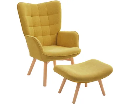 Produktbild von Einzelsessel mit Hocker, Relaxsessel, Armlehnstuhl ,für Wohnzimmer