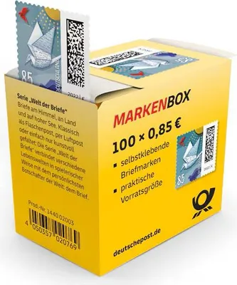 Produktbild von Deutsche Post 144002003 100er 0,85 € Briefmarken "Brieftaube" selbstklebend