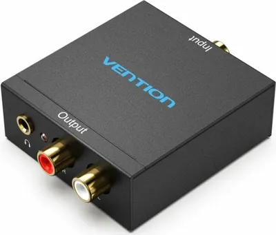 Image de Vention Convertisseur audio fr BDFB0-EU/ Entrée Toslink et RCA/ 2x Sortie RCA