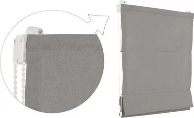 Zdjęcie produktu dla Roleta rzymska 160x240 cm Szara Roleta wenecka Premium
