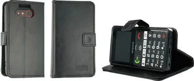 Immagine prodotto di caseroxx Custodia per cellulare compatibile con Emporia Pure-LTE Custodia a portafoglio Bookstyle-Case