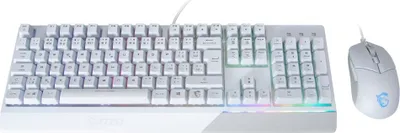Produktbild von MSI Vigor GK30 COMBO WHITE - DE/EN
