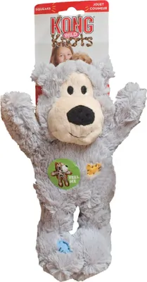 Productafbeelding van Hond Wild Knots Beer medium/large Kong Gebr. de Boon