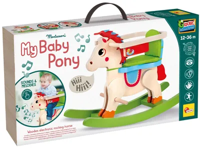 Obrázok produktu pre Lisciani Montessori Wood My Baby Pony, 1 rok / roky, Drevo, Viacfarebný