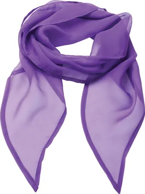 Immagine prodotto di Sciarpa / scialle in chiffon da donna Premier RW2828 (taglia unica) (viola scuro)