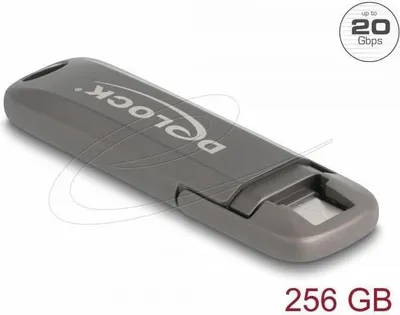 Produktbild von DELOCK USB20 Gbps USB-C Speicherstick 256GB Lesegeschwindkei