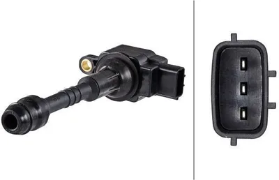 Produktbild von HELLA 5DA 230 036-091 Zündspule für NISSAN ALMERA II Hatchback (N16) ALMERA TINO (V10) PRIMERA (P11) PRIMERA (P12) PRIMERA Kombi (WP12)