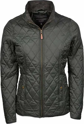 Produktbild von Tee Jays Damen Richmond Diamanten Quilt Jacke BC3839 (XL) (Marineblau)