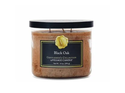 Produktbild von Village Candle Gentlemen's collection Black Oak 396g Herrenkerze mit Eichenduft