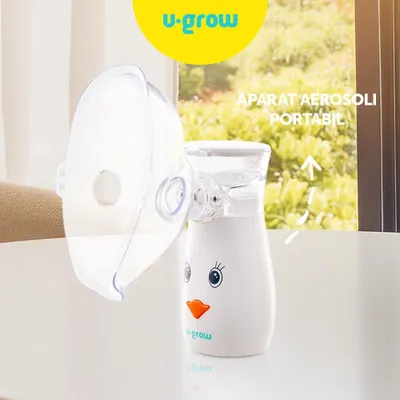 Zdjęcie produktu dla Przenośne urządzenie aerozolowe U-Grow UG-UN209, technologia siatkowa, ciche, USB