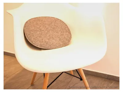 Produktbild von Anti-Rutsch-Matten im 6er Set, 25 cm rund, für Stühle, Sitzkissen und Tische