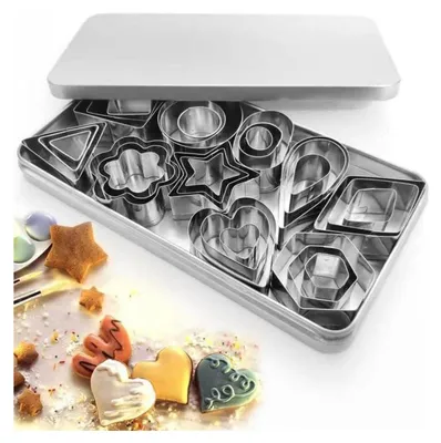 Image de set de 30 emporte-pièces Noël en acier inoxydable Emporte-pièces pour biscuits