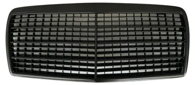 Kühlergrill Grill Schwarz mit Rahmen für Mercedes W124 S124 C124 93-95 Facelift – Produktansicht