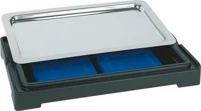 Produktbild von APS Kühltablett Top Fresh GN 1/1, schwarz, Höhe: 65 mm, Länge: 565 mm