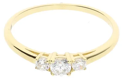 Produktbild von JuwelmaLux Ring 333/000 (8 Karat) Gold synth. Zirkonia JL39-07-0021 54