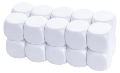 Obrázek produktu pro Elzusha – Akrylové kostky o rozměru 22 mm – Sada 100 kusů, ideální pro deskové hry a vzdělávání
