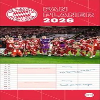 Produktbild von FC Bayern München Fanplaner 2026