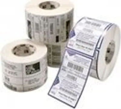 Immagine prodotto di Zebra Z-Select 2000T - carta - opaca - adesivo permanente - patinata - perforata - 6,3 mil - bianco - 25,4 x 31,8 mm 30960 etichette (12 rotoli)