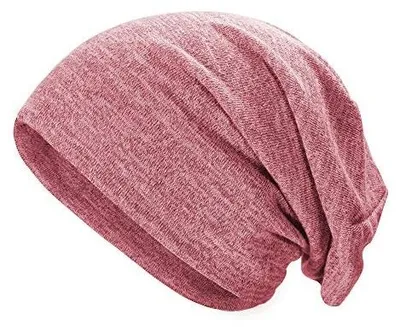 Zdjęcie produktu dla Czapka slouch beanie letnia damska męska z dżerseju miękka jeden rozmiar