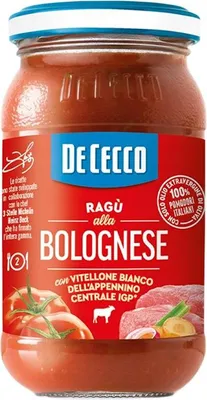 Produktbild von Sugo Bolognese 190g btl - De Cecco
