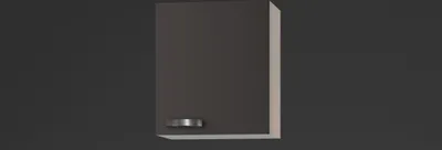 Produktbild von Küchen Hängeschrank Faro O506-9 in anthrazit 50 cm breit