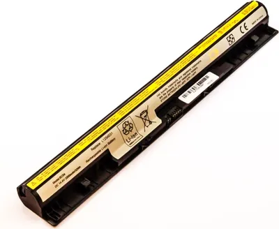 Produktbild von Akku für Lenovo IdeaPad S510P Li-Ion 14,4 Volt 2200 mAh schwarz.