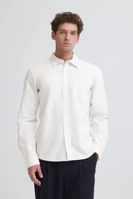 Produktbild von Casual Friday CFJaevon Herren Hemd Oversize-Hemd Langarmhemd 100% Baumwolle Relaxed Fit