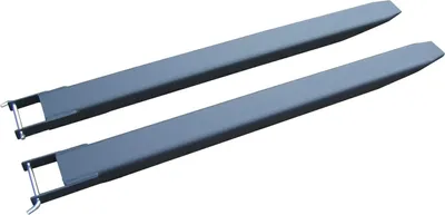 Produktbild von 1 Paar 200cm Gabelverlängerung für Stapler Frontlader Zinkenverlängerung Schwarz