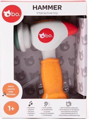 Image de Jouet interactif pour enfants : marteau amusant, sûr et durable