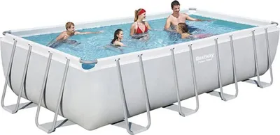 Image de Piscine Power Steel Bestway 549x274x122 Structure Acier Renforcée, Kit Complet - Bestway
