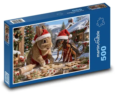 Obrázok produktu pre Puzzle 500 Škvor a Vianoce - martinpuzzle