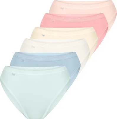Produktbild von sloggi 6er Pack Basic+ Tai Slip Bequemer Schnitt, Perfekter Sitz, Angenehm auf der Haut