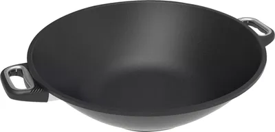 Produktbild von AMT GASTROGUSS Wok induktionsgeeignet, ø: 360 mm, mit Seitengriffe