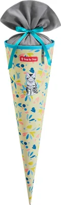 Immagine prodotto di Step by Step cono della scuola School Cone Cat Lilly giallo chiaro