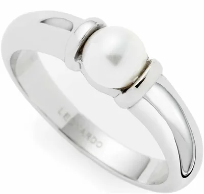 Obrázok produktu pre Leonardo Jewels Almina prsteň, prsteň na prst, šperky na prst, šperky, veľkosť 17, nerezová oceľ, striebro, 023538