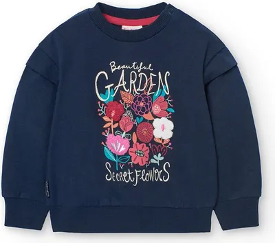 Produktbild von Boboli Fleece Sweatshirt Blau 5 Years Blau 5 Years