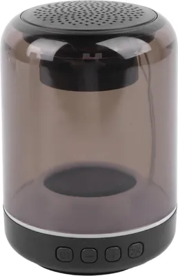 Obrázok produktu pre Reproduktor Bluetooth, silné basy, farebné svetlá, vodotesný, prenosný, mini pre domácnosť a exteriér, čierny