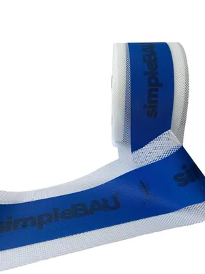 Produktbild von SimpleBau Dichtband Doppellagig 120 mm x 10 m , Flexibles Abdichtband & Dichtungsband für Innen & Außen, Sanitär, Dusche, Bad, Fliesen