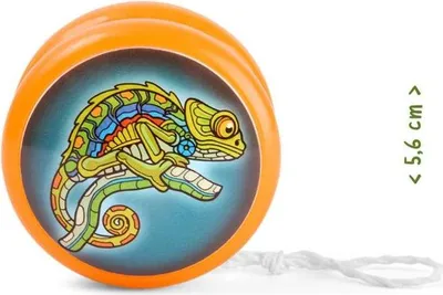 Image de ZOO Yoyo avec lumière phosphorescente, 3 couleurs assorties