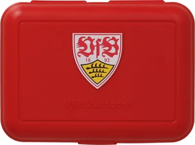 Produktbild von VfB Stuttgart Brotdose mit Logo rot