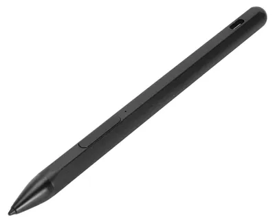 Image de Stylet pour ordinateur portable avec 3 pointes de rechange, fonction anti-palme, rechargeable, compatible MPP 2.0, détection d'inclinaison et sensibilité à la pression de 4096 niveaux, noir