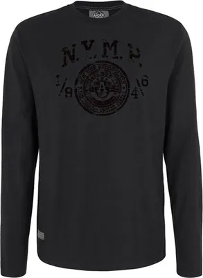Produktbild von Übergrößen Longshirt New York schwarz AHORN SPORTSWEAR Schwarz 8XL