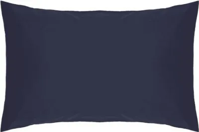 Produktbild von Belledorm Perkal-Kissenhülle, pflegeleicht BM177 (Einheitsgröße) (Marineblau)