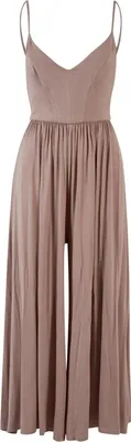 Zdjęcie produktu dla Damski kombinezon Urban Classics Ladies Modal Spaghetti w kolorze terakoty – rozmiar L