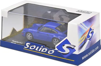 Produktbild von Solido Modellauto Maßstab 1:43 Porsche 964 RS 92 blau 1992 S4312901