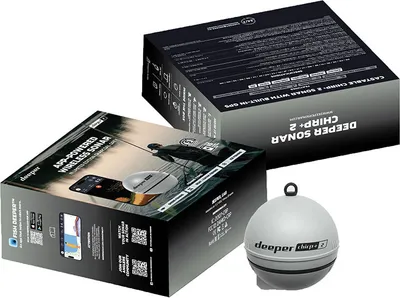 Obrázek produktu pro Deeper Chirp+2 Arctic Grey Fishfinder Silver Silver Jedna velikost