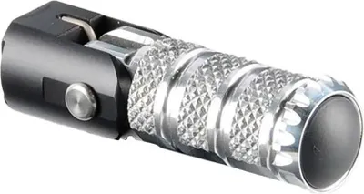 Productafbeelding van Lightech voetsteun en schroef, model M8x20, zilverkleurig. Zilver. One size